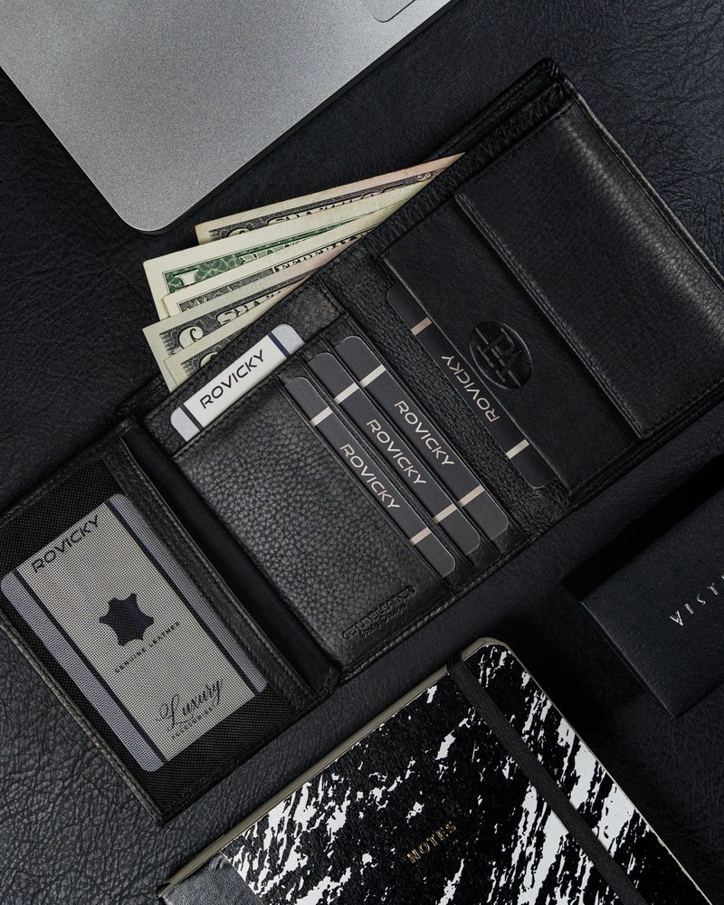Гаманець чоловічий Pierre Andreus N1010-PAK BLACK Гаманець чоловічий Pierre Andreus N1010-PAK BLACK